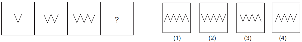 Figure series completion 06 Maths Mock Test,JNV Mock Test Maths Mock Test-418