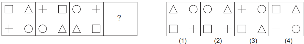 Figure series completion 16 Maths Mock Test,JNV Mock Test Maths Mock Test-418