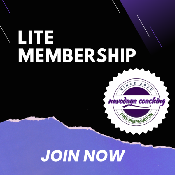 Lite Membership Navodayacoaching.in